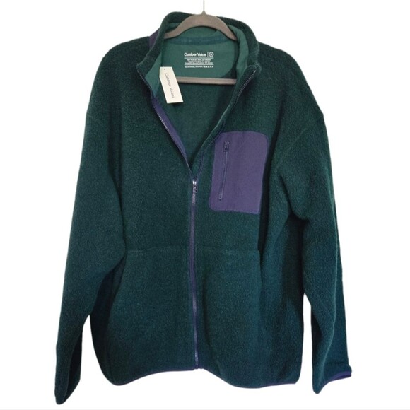 NWT outdoor voices green magafleece size XS - Picture 2 of 3